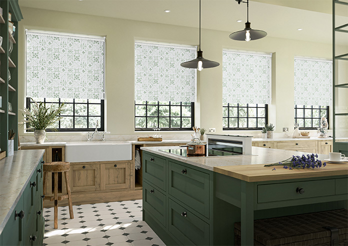 Moroccan Tiles, Bottle - Roller Blind - Image 7